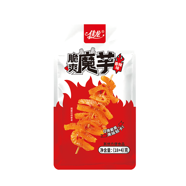 22g China Hot Sale Krokante Konjac Snack-geurige pittige smaak